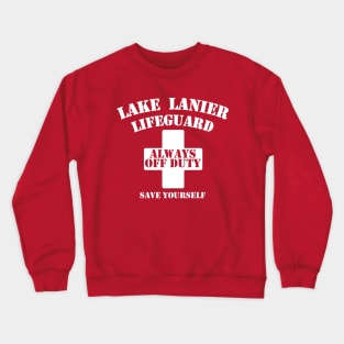 Lake Lanier Lifeguard Crewneck Sweatshirt